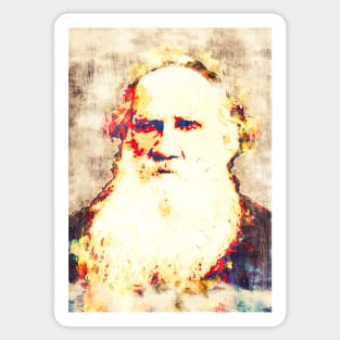 Leo Tolstoy Pop Art Sticker